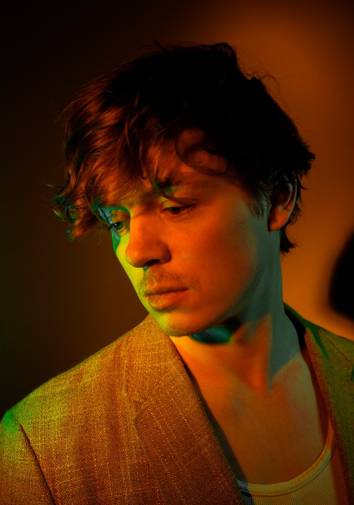 Björn Óli Hardarson in dramatic golden light